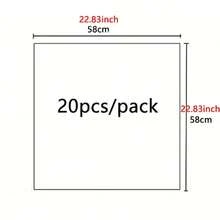 20 piezas de papel de envoltura impermeable para ramos de flores, papel de regalo floral de unicolor - polvo de sakura - Ver 3