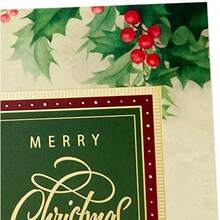 Hallmark Tarjetas navideñas en caja (copo de nieve de saludos de temporada, 40 tarjetas navideñas con sobres) (1XPX5667)(Holiday Holly) - Multicolor - Ver 7