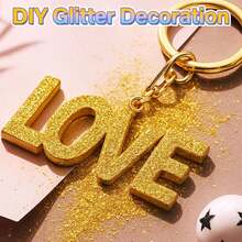 80g/2.85oz Holographic Ultra-Fine Glitter, 1/128" Resin Glitter Sequins, Suitable For Tumblers, Resin Crafts, Slime, Nail Art, Holiday Decorations, Christmas Ornaments - 薑色 - 查看 3