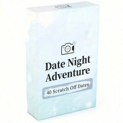 [New] Couple's Night Adventure Scratch Cards, 40 Romantic Couple's Date Ideas, Exciting & Fun Adventure Card Game. Couples, Couple's Game, Game, Couples, Board Game, Couples, Game, Gift, Fun Game, Gift For Him