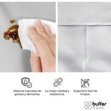 Lonchera Termica para Mujer y Hombre - Bolsa de Almuerzo Gran Capacidad - Loncheras para Adultos con Asas y Correa - Multiples Compartimentos - Uso tipo Bolso o Mochila - Morada - Rosa - Ver 8