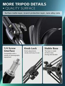 TOKQI 10-Inch Detachable Selfie Ring Light With Flexible Phone Holder, USB Powered, 3 Color Temperatures And 10 Brightness Levels, Includes Extendable Tripod (21.6/52.3/61 Inches), Suitable For Live Streaming, Photography, Video Recording, Makeup, Selfie, Compatible With Smartphones - Multicolor - View 8