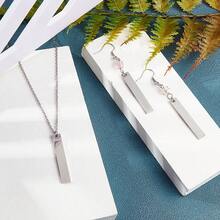 MAGICALCUTDIE 1box 201 Stainless Steel Pendants Manual Polishing Rectangle Stamping Blank Tag Mixed Color 40x7x1.5mm Hole: 3mm 6pcs/Box - Nhiều màu - Xem 5