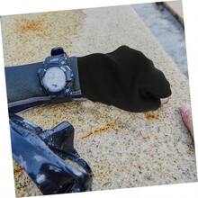 Guantes De Surf y Buceo para Hombre Nailon Suave Accesorios De Natacin De Guantes Deportivos Acuticos - Negro - Ver 8
