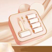 3个装粘毛滚筒，用于去除宠物毛发、深色衣物、家具和灰尘表面。轻松去除毛发和绒毛…… - 彩色 - 查看 7