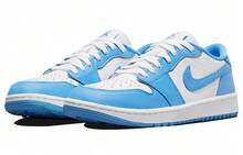 Air Jordan 1 Low Golf 'UNC' White University-Blue Sneakers Men DD9315-100 - 彩色 - 查看 3