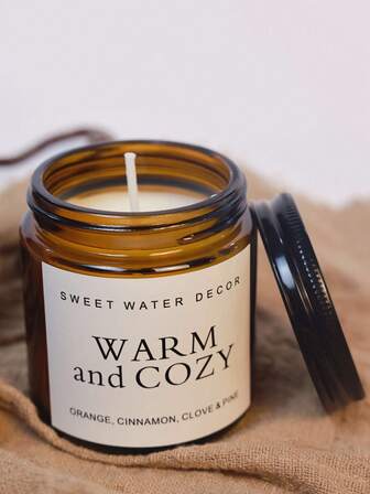 1 قطعة شمعة كبيرة الحجم لديكور المنزل، شموع معطرة، شموع في زجاجات، هدايا عيد الأم، شموع عيد الميلاد هدايا للصديقات والأصدقاء، شموع، هدايا، ديكور المنزل.