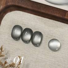 10毫升/瓶 2025秋冬新款热销美白、黑色指甲、金色闪粉、流行黑色水钻、玻璃珠、磁性、水晶猫眼凝胶指甲油、白色指甲油、法式美甲、圣诞美甲 - 彩色 - 查看 13