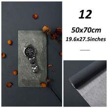 纹理摄影背景布 50x70cm 纯色 防水防尘 摄影背景 化妆品 服装 食品 现场道具