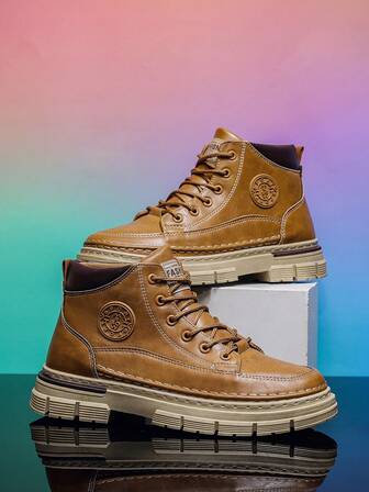 Nya stövlar, Retro herrskor, Höga snörskor, Brittiska herrskor, Arbetsstövlar