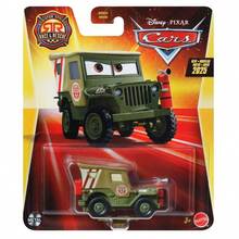 Disney Cars Radiator Springs Race & Rescue Character Scale 1:55 Die-Cast Car Vehicle, Sarge - 綠色 - 查看 4