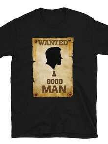 Good Man Short-Sleeve Unisex T-Shirt - màu đen - Xem 1