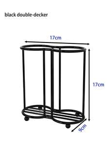 1pc Disposable Cup Holder, Simple Paper Cup Rack, Multifunctional Desktop, Coffee, Milk Tea Cup Organizer - Multicolor - View 19