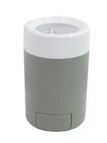 1 pieza Taza limpiadora de patas de mascota, lavador de patas manual por presión para mascotas pequeñas/medianas, también puede usar gatos, suministros de aseo removibles y lavables - Multicolor - Ver 14