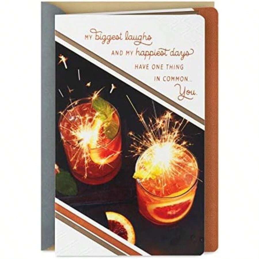 Hallmark - Tarjeta de aniversario, tarjeta de amor, tarjeta de cumpleaños romántica (abejas)(Este tipo de amor) - Multicolor - Ver 1