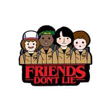 1件套怪物故事主题徽章 | 可爱又古怪的角色设计 | 包装配件和粉丝系列配件 | 背包装饰和青少年礼物 | 日常休闲装饰和返校用品，角色和语录徽章，新年礼物，情人节礼物，复活节礼物（随机款式） - 彩色 - 查看 5