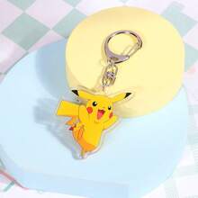 pocket monsters Pok é Mon Acrylic Keychain Anime Cartoon Keychain Backpack Accessories