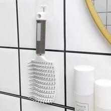 1pc Hair Brush Scalp Massage Comb Man Hair Brush Nylon Women Wet Curly Detangle Hair Brush For Salon Hairdressing Styling Tools ,Hair Tool Kit ,Hair Styling Kit - Multicolor - View 4