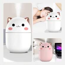 1pc Air Humidifier Home Humidifier 250ml USB Desktop Humidifier With Led Night Light - Improve Air Quality And Health, Ideal For Home, Bedroom And Car