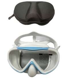 Bộ 2 món/Bộ đồ lặn chuyên nghiệp bằng silicon lỏng dành cho người lớn - Mặt nạ lặn chống sương mù và ống thở, Đồ dùng cần thiết cho bãi biển, Phụ kiện bãi biển, Phao bơi - Nhiều màu - Xem 12