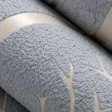 1pc 3D Wave Pattern Wallpaper, European Style Home Decor Wallpaper, Bedroom Wall Decoration, TV Background Wall Sticker