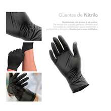 Disposable Gloves - L Black - View 5