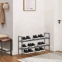 Shoe Storage Rack Sturdy Shoe Rack Wardrobes Garages And Hallways Stackable Entrance Large - inicial - Ver 3