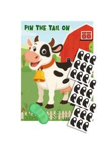 Party Game Gender Reveal Poster Atmosphere Decoration Props For Boys Or Girls Anniversary Baby Shower Supplies Party Decoration Happy Birthday Party Wedding Bridal Shower Gift Party Poster Game - Shape - View 2