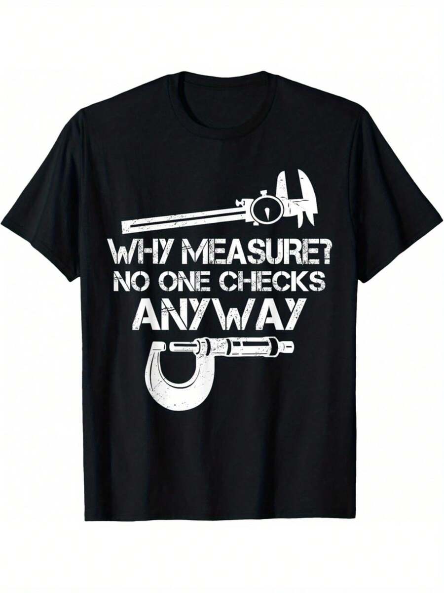 Unisex T-Shirt Gift For Operator And Machinist - Black - View 1