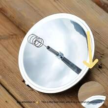 1个户外太阳能打火石，防风防水，适用于露营、求生等活动，小巧设计，高品质镜面，太阳能供电，无需电池 - 彩色 - 查看 8