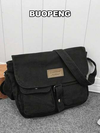 Mektup Yama Haberci Çantası Yeşil Kapaklı Ayarlanabilir Askılı Klasik Vintage Haberci Çantası - Geliştirilmiş Özelliklere Sahip Orijinal Ağır Tuval Omuz Çantası Öğretmenler, Kadınlar, Kız Arkadaşlar ve Aileler İçin En İyi Hediye Çantaları