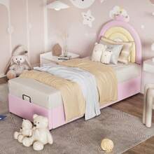 Bed Frames - Pink - View 1