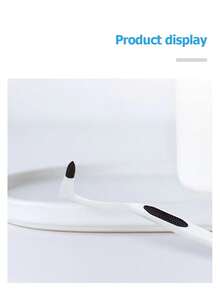 Manual Teeth Stain Remover, Tartar Scraper, Teeth Whitening Tool, Teeth Stain Cleaning Stick, Professional Teeth Polishing & Bleaching Cleaner, Manual Teeth Cleaning Device, Teeth Stain Remover, Tooth Plaque Eraser, Teeth Stain Cleaning Brush, Teeth Cleaning Micro-Abrasive Tool For Removing Tobacco, Tea, Tartar And Calculus Stains, Reusable And Washable With Water - Multicolor - View 8