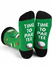 1 Pair Men's Mid-Calf Socks With Asymmetric Dolphin Pattern, Fashionable Creative High-Quality Socks, Moisture-Wicking, Breathable, Suitable For Casual, Sports, Street Style, Daily Wear In Spring/Autumn - Multicolor - View 19