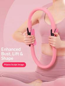 1pc New Item: Popular Pilates Ring, Yoga Resistance Circle, Magic Circle, Fitness Equipment, Exercise Resistance Band, Beginner Pilates Ring