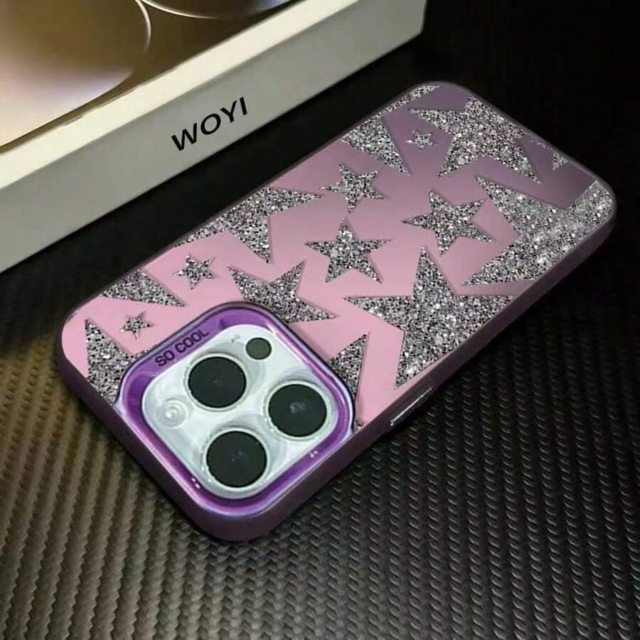 Anti-Impact Case Star Pattern Resistant Cover I P H One Xs Max Xr 7 8 11 12 13 14 15 16 17 Pro Max 7 8 14 15 16 Plus Galaxy A03 A05S A10 A11 A12 A13 A14 A15 A20 A23 A32 A35 A50 A51 A52 A55 A72 S20 S21 S23 FE S22 S23 S24 25 Ultra Redmi A2 A3 10C 12C 13C 14C POCO X3 X5 G84 Case - J8 - 查看 1