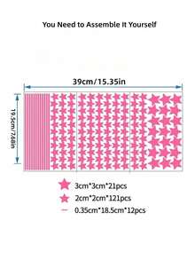 1 套星座夜光墙贴，适用于客厅、卧室、走廊墙壁装饰、儿童房墙贴、天花板夜光星星贴纸、家居墙壁装饰发光贴纸个性化贴纸 - 彩色 - 查看 6