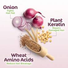 Onion Shampoo And Hair Care Set, Enhances Hair Quality, Making Hair Thicker, Longer, And Stronger - Soft And Shiny, Prevents Hair Loss And Thinning, Free Of Parabens And Silicone - 彩色 - 查看 9