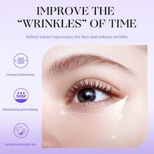 Bastão de Retinol para os Olhos - Creme Anti-Envelhecimento para Olhos contra Rugas, Olheiras e Inchaço, Bálsamo Hidratante Portátil no Estilo de Batom com Ácido Hialurônico e Esqualano, Testado por Pessoas Reais, Líquido: 7g - Multicolorido - Visão 5
