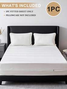 1件防水拉链床垫保护套，适用于5.9-9英寸厚的床垫，不含枕套，适用于单人床、双人床、大号床、特大号床，透气静音，可水洗，低过敏性，高品质拉链床垫垫，理想的家居礼品，卧室装饰，白色 - 白色(床單高15cm) - 查看 3