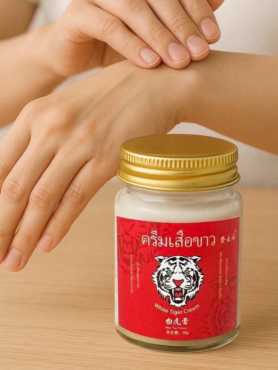 1盒中草药护腕膏，日常身体护理，含艾草提取物，缓解身体、背部、颈部、膝盖、腰部不适 - 1pcs - 查看 1