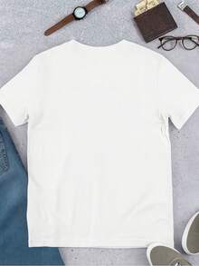 T-shirts pour hommes - Blanc - Voir 3