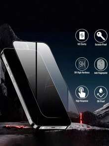 5 Packs Scratch-Resistant Tempered Film, Clear Tempered Glass, HD Mobile Phone Screen Protector, Compatible With Apple Mobile Phone Models, Including Compatible With Iphone 15PROMAX 15 16 15PRO 14, 13, 12, 11, Xr, Xs, X, 7, 8 17/17 Pro/17 Pro Max/17 Air, Shatterproof, Scratch-Resistant And Waterproof Glass Mobile Phone Tempered Film Screen Protection Essentials, Applicable To Daily Shield, Office, Home Daily Shield Office Home Phone Accessories Shockproof Anti-Fall Scratch Resistant - Black - View 9