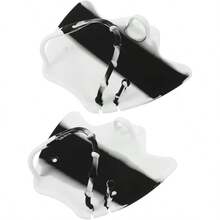 paletas de natacin Protector para Adulto Nadar Web Dedo Agua adaptar Azul Guantes de natacin palmeados Guante de natacin paletas de Mano Gel de slice - 15,00 x 12,50 x 1,00 cm + Multi - Ver 2