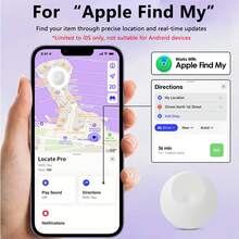 Air Tracker Item Finder And Key Finder, Compatible With IOS, Portable Anti-Lost Tag With Keychain, Suitable For Luggage/Lost Items, Pets, Cats, Dogs, Backpacks, Wallets, Elderly, Keys, Etc., Global Precise GPS Tracking, Compatible With "Find My" App (Not Supported On Android!), Anti-Lost Device, Privacy Protection, Suitable For Rooms, Suitcases, Etc., Great Christmas And Birthday Gift (Black/White) (220mAh Battery) - TAG-a Type-anti-lost Device - View 6