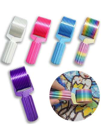 DIY-diamantkonstverktygstillbehör - Avtagbar diamantmålningsrulle, flera färgalternativ, utmärkt present till diamantälskare