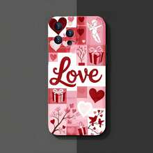 1PC Phone Case,  Love Hearts Gifts Angels Trees , Stylish Phone Case, Phone Decoration, All-around Lens Protection, Creative Small Gift, Funny Gift for Boys and Girls - ブラック - チェックする 3