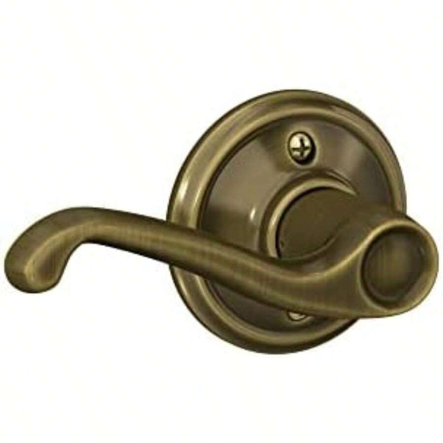 Schlage Flair LLavin de palanca para mano izquierda, long lever,(Mano izquierda Antique Brass) - Multicolor - Ver 1