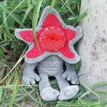 1件全新热销魔王：神明、食花之人、经典怪物造型、美剧同人、可爱玩具、创意恐怖风摆件、生日礼物、新年礼物 - 彩色 - 查看 6