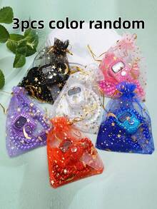 1 pieza Contador de anillos manual con 99 cuentas, empaquetado en bolsa de regalo, regalo de Ramadán, adecuado para contar oraciones, culto y ejercicio - Multicolor - Ver 11
